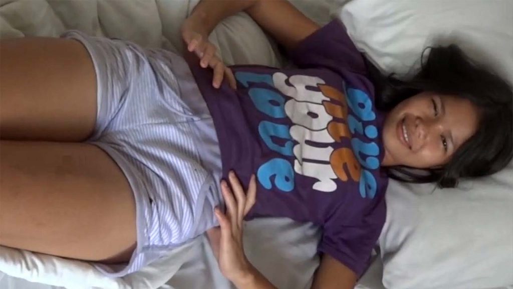 eager anabel waits in shorts to fuck and get a gaping creampie asiansexdiary – Anabel – Gaping Creampie Fuck With New GF!