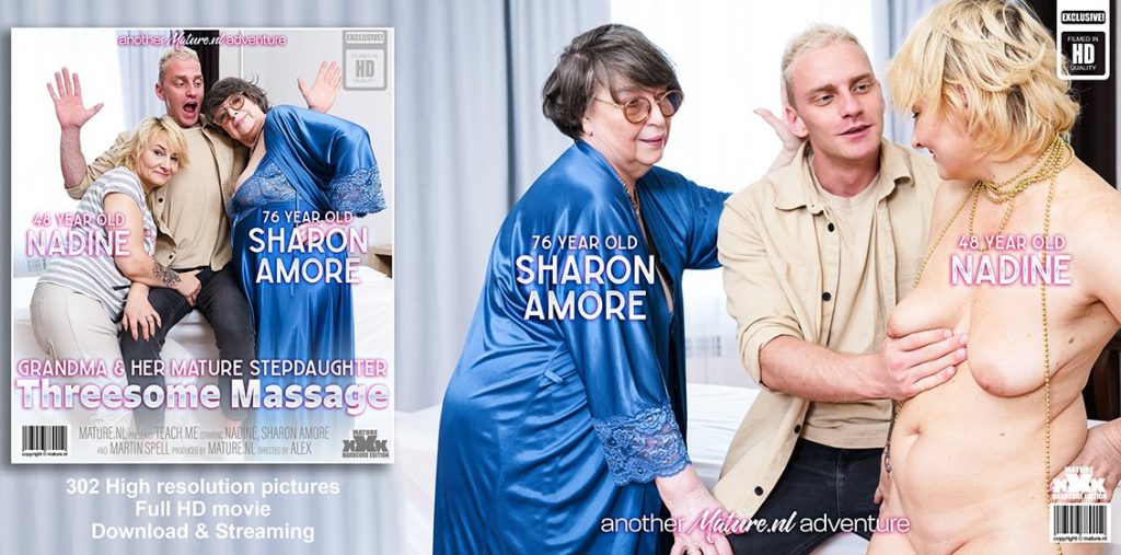 maturenl – Sharon Amore, Nadine, Martin Spell – Teach Me: Grandma and Her Mature Stepdaughter Threesome Massage 1 soon 9 maturenl – Sharon Amore, Nadine, Martin Spell – Teach Me: Grandma and Her Mature Stepdaughter Threesome Massage