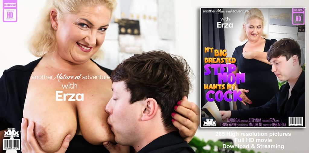 soon 4 maturenl – Erza, Lenny Yankee – My Big Breasted Stepmom Wants My Cock
