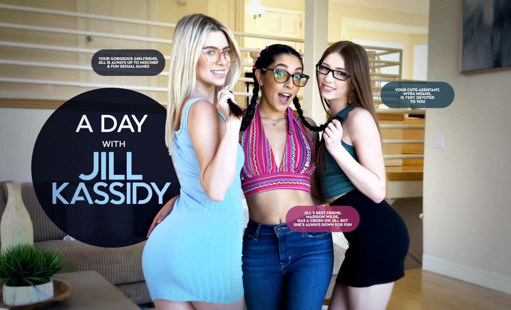 1 size2000 30 lifeselector – Jill Kassidy, Madison Wilde, Myra Moans – A day with Jill Kassidy