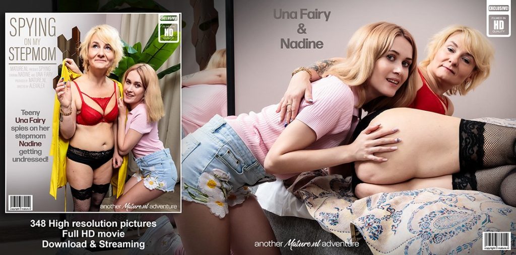 soon 8 Mature.NL – Una Fairy, Natalie – Spying on My Stepmom