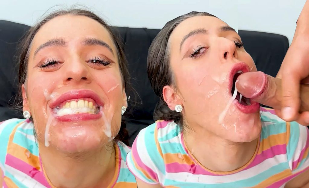 q4h4Fv PutaLocura – Briseida Myers – !!!Su primer Bukkake!!!