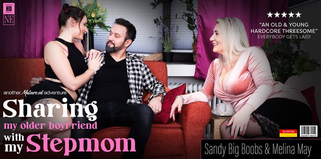 44731 0 Mature.NL – Melina May, Sandy Big Boobs, Titus Steel – An old and young threesome with MILF Sandy Big Boobs, her stepdaughter Melina May and her boyfriend
