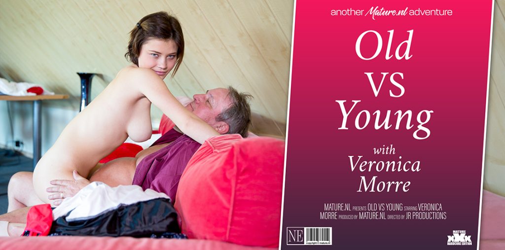 44823 0 Mature.NL – Harry, Veronica Morre – 19 year old girl Veronica Morre gets fucked by an old man