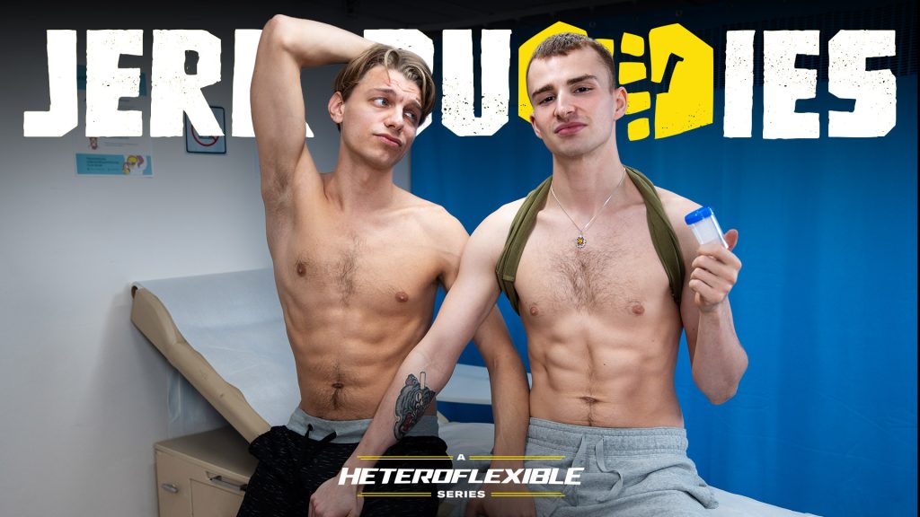 120683 01 01 JerkBuddies – Leo Louis, Ryan Jacobs – Donating Sperm Ain’t Easy, Bruh…