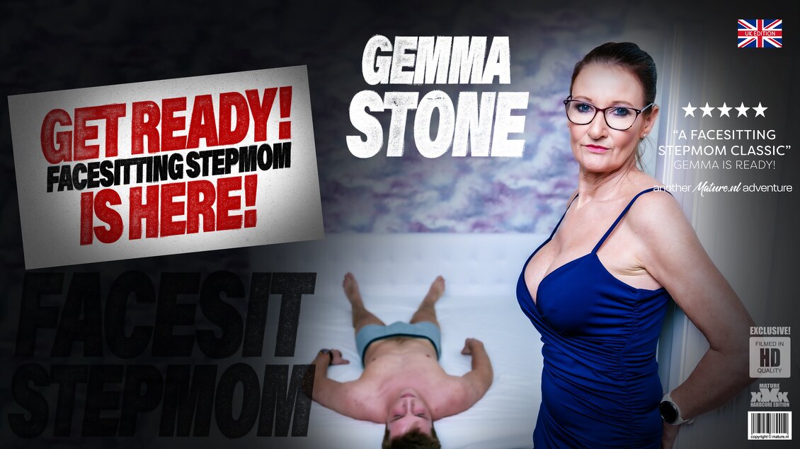 136 MatureFetish – Gemma Stone, Tony Milak – MILF Gemma Stone has a facesitting fetish affair with her pussy and ass craving stepson