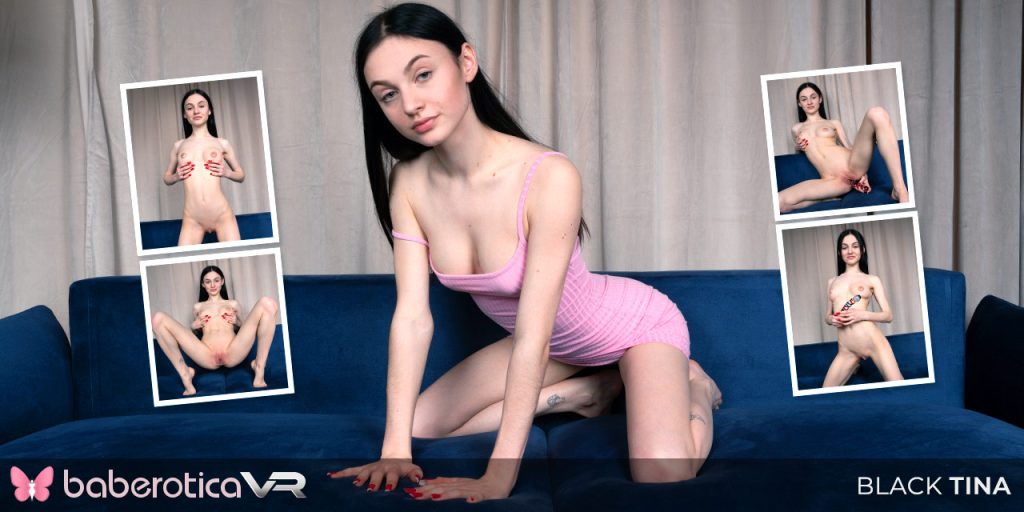 big 39 BaberoticaVR – Black TIna – Bratty Looking Doll Black Tina Fucks Her Pretty Little Cunt