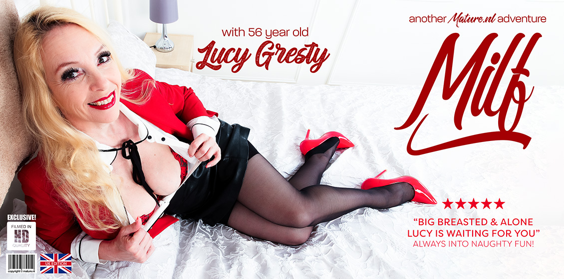 45707 0 Mature.NL – Lucy Gresty – Big breasted MILF Lucy Gresty will show us how masturbation is done when you’re alone