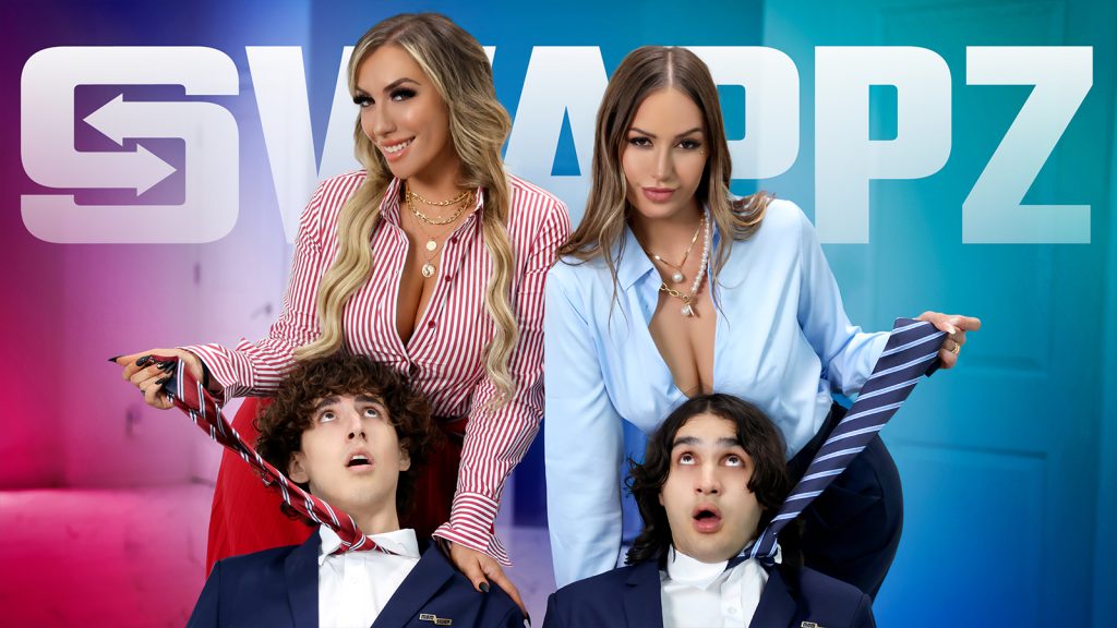 hi 23 MomSwap – Desiree Dulce, Mia James – Hot Milfs Desiree Dulce and Mia James Take Their V-Cards on the Couch!