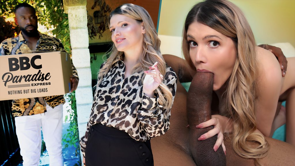 hi 80 BBCParadise – Riley Rose, Jovan Jordan – MILF Stuffs Her Holes With Her New Neighbor’s Black Cock