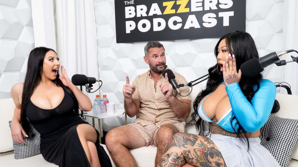 poster 01 122 Brazzers – Angela White, Connie Perignon, Manuel Ferrara – The Brazzers Podcast: Episode 1