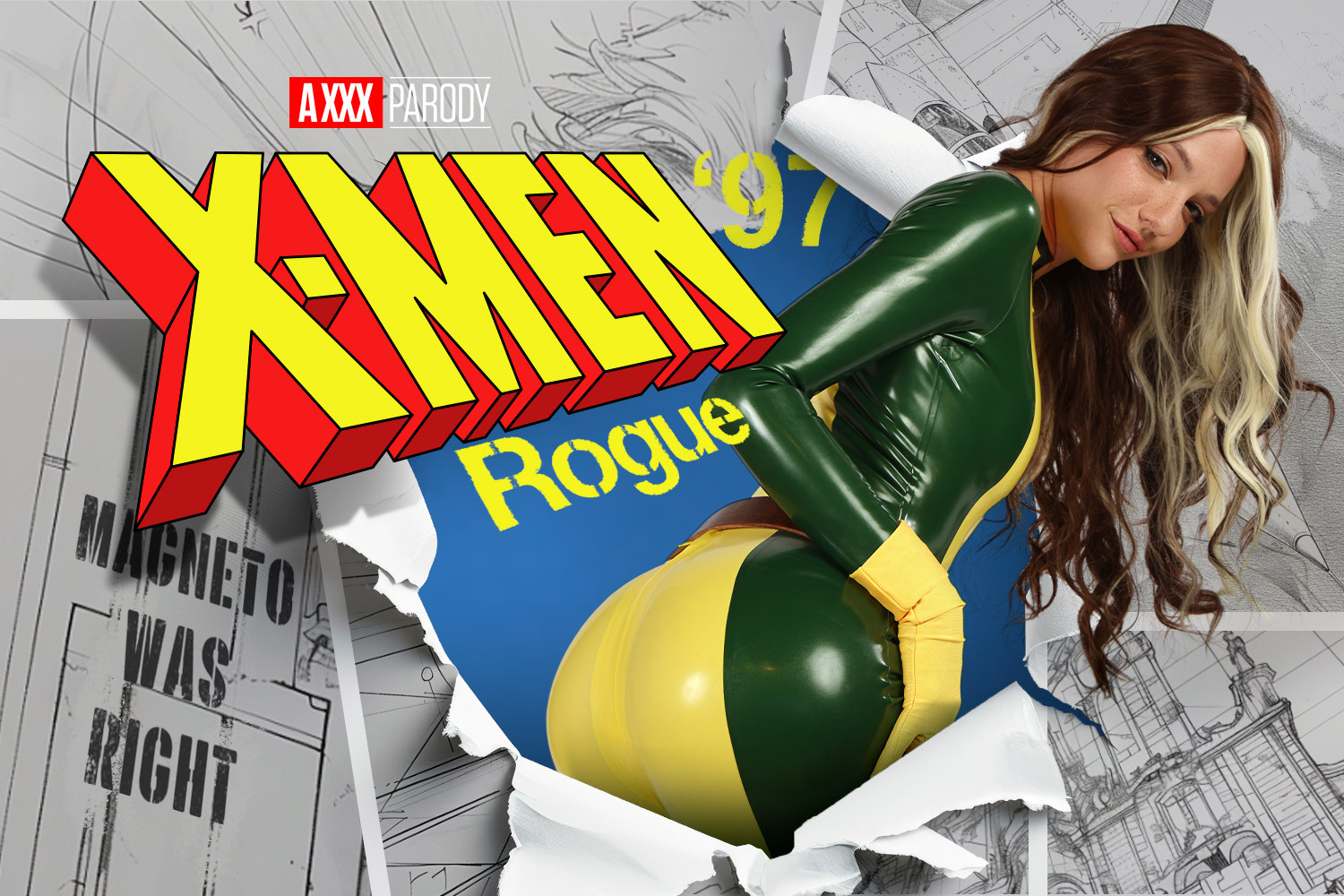 x men 97 rogue a xxx parody 326881 VRCosplayX – Kenna James – X-Men 97′: Rogue A XXX Parody