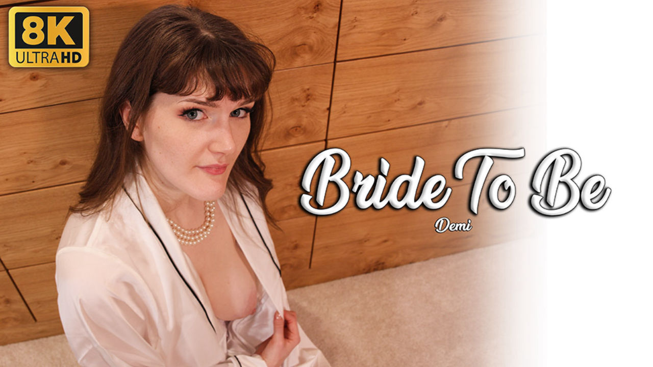 8k demi bride to be small DownblouseJerk – Demi – Bride To Be