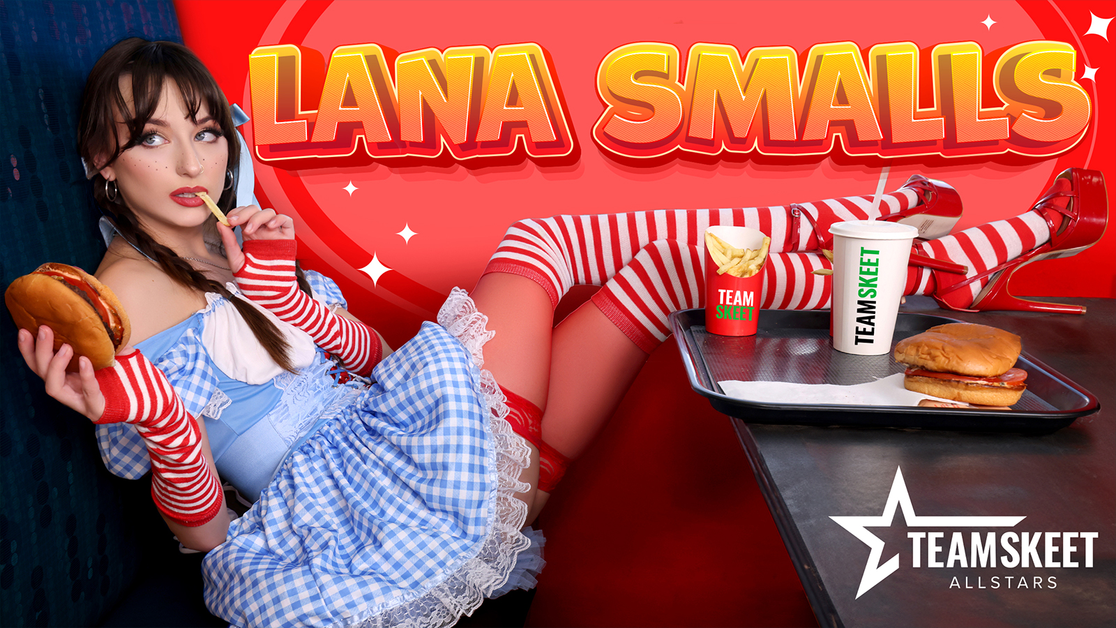 hi 1 TeamSkeetAllstars – Lana Smalls, Nade Nasty – An Allstar That Cums With Fries!