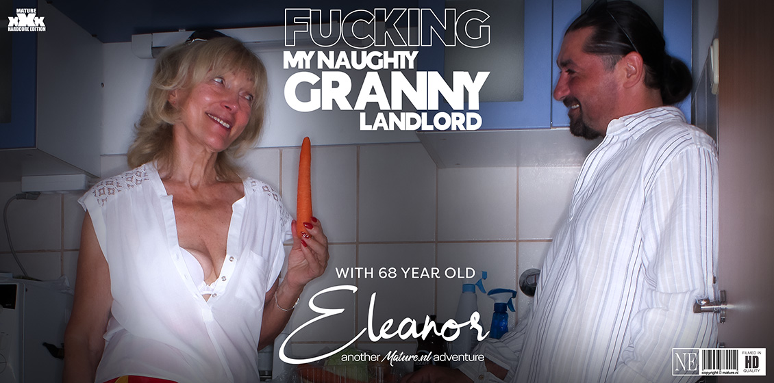 46598 0 Mature.NL – Eleanor, Leslie Taylor – Lucky to fuck my skinny 68 year old granny landlord Eleanor in her house when her husband just left