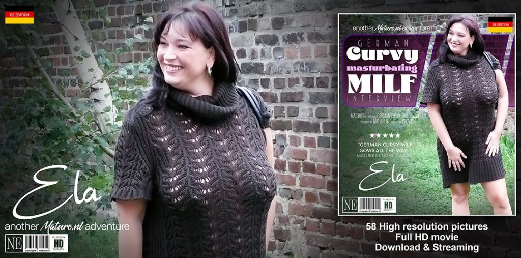 soon 26 Mature.NL – Ela – German Curvy Masturbating MILF Interview