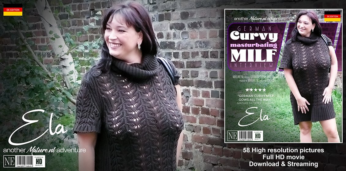 soon 26 Mature.NL – Ela – German Curvy Masturbating MILF Interview