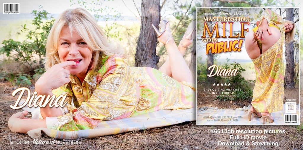 soon 30 Mature.NL – Diana – Masturbating MILF Goes Public