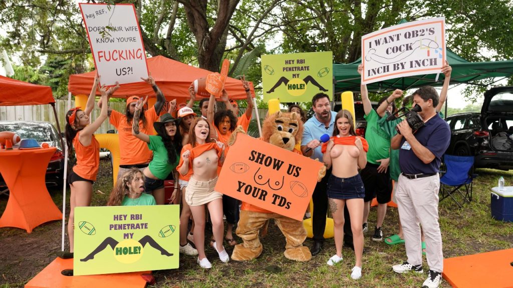 poster 01 60 CrazyCollegeGFs – Katerina Deville, Sky Wonderland, Oliver Flynn, GI Joey – Game Day Tail