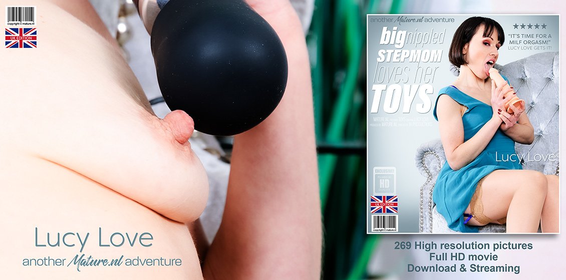 soon 35 Mature.NL – Lucy Love – Big Nipples Stepmom Loves Her Toys