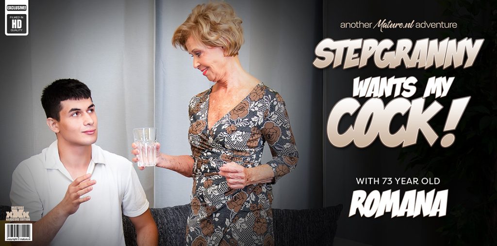 48039 0 Mature.NL – Bruno Baxter, Romana – 21 year old Toyboy fucking his very willingly stepgrandma, the 73 year old cockhungry Romana
