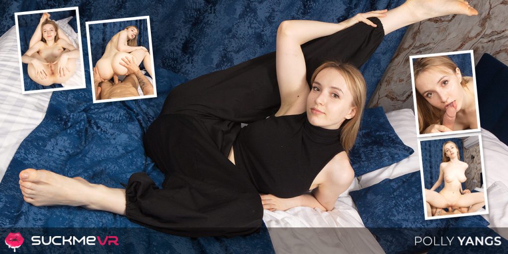 big 8 SuckMeVR – Polly Yangs – Flexible Doll Polly Yangs Has Fun With A Fat Dick