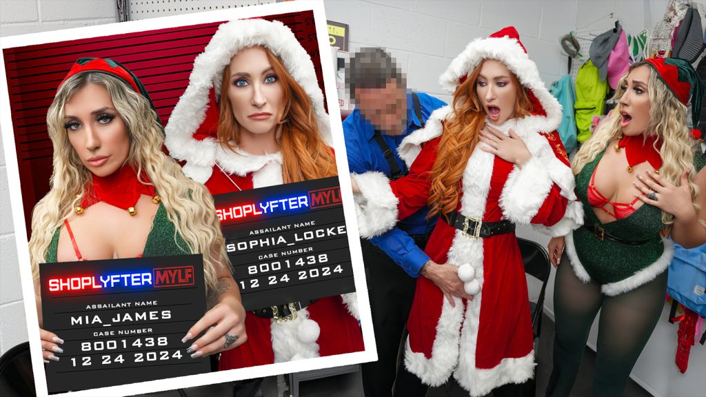 hi 83 ShoplyfterMYLF – Mia James, Sophia Locke – Case No. 8001438 – Ho Ho Holiday Thieves
