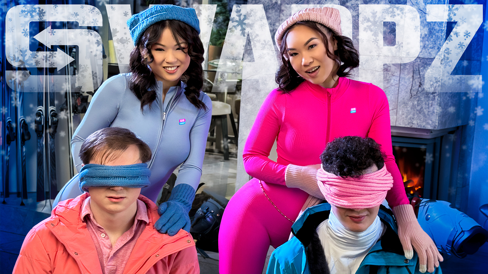 hi 98 SisSwap – Kimmy Kimm, Lulu Chu – Our Pussy Withdrawal Ends With a Snowed-In Swap!