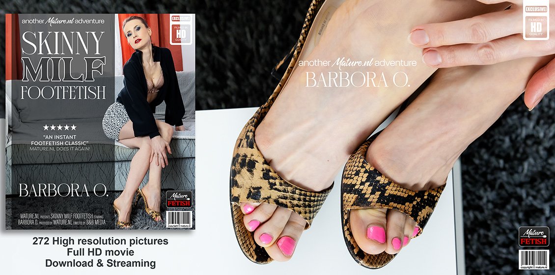 soon 79 Mature.NL – Barbora O. – Skinny MILF Footfetish