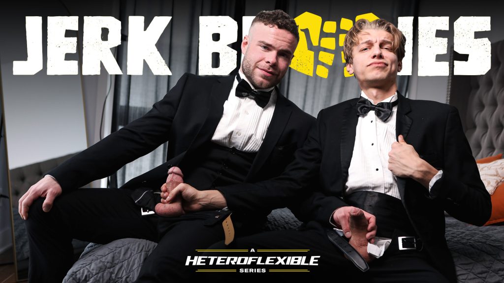 126677 01 01 JerkBuddies – Leo Louis, Marcus McNeil – Let’s Get Rid Of These Pre-Wedding Jitters, Bud!