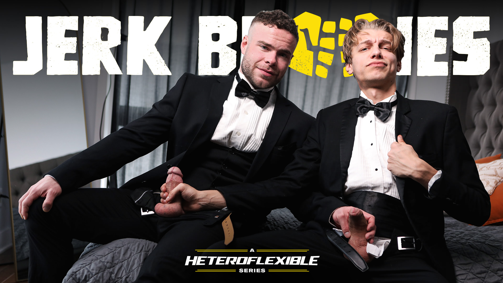 126677 01 01 JerkBuddies – Leo Louis, Marcus McNeil – Let’s Get Rid Of These Pre-Wedding Jitters, Bud!