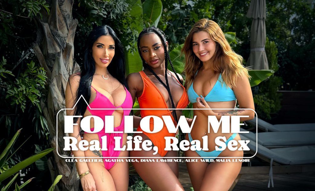 1 size2000 7 LifeSelector – Clea Gaultier, Agatha Vega, Diana Lawrence, Alice Wild, Malia Lenoir – Follow Me. Real Life, Real Sex