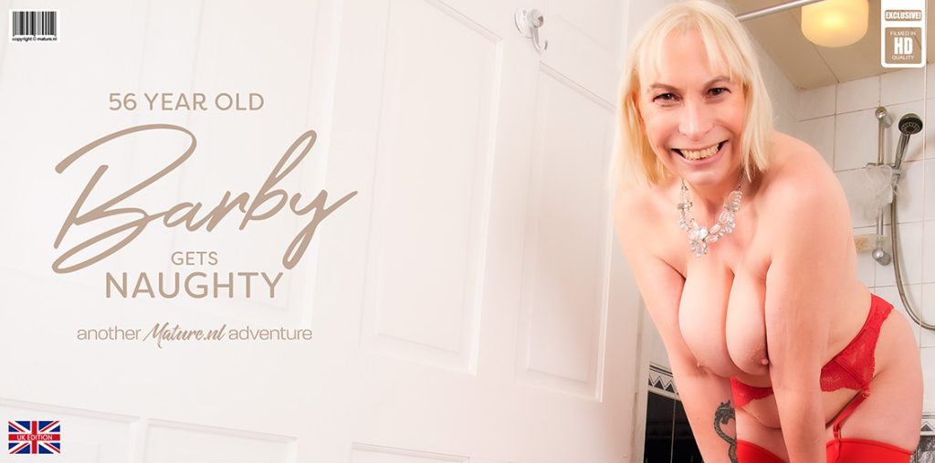 48328 0 Mature.NL – Barby – Shaved 56 year old Barby has a body for for fun, is naughty as hell and loves to masturbate