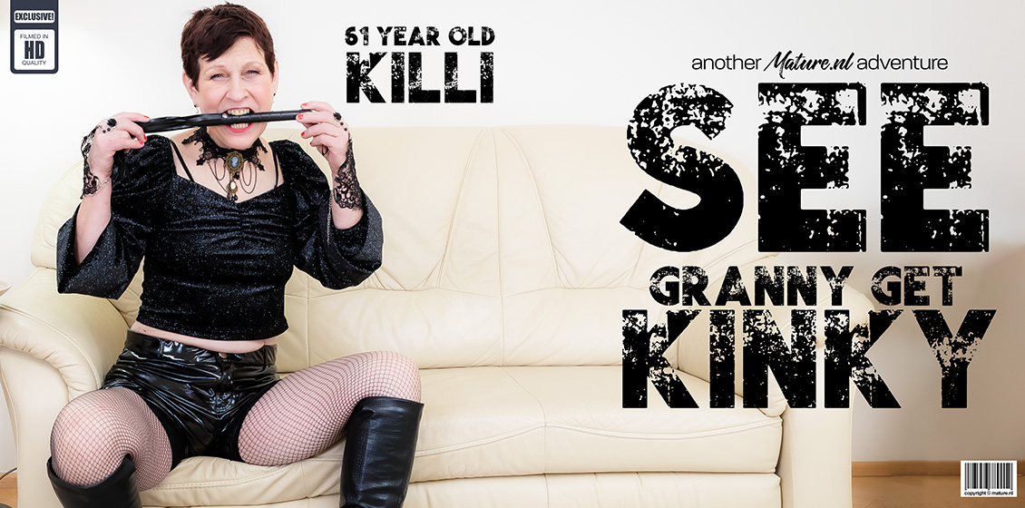50010 0 Mature.NL – Killy – Killi is a 61 year old kinky granny that loves to get her pussy wet when being alone on the sofa