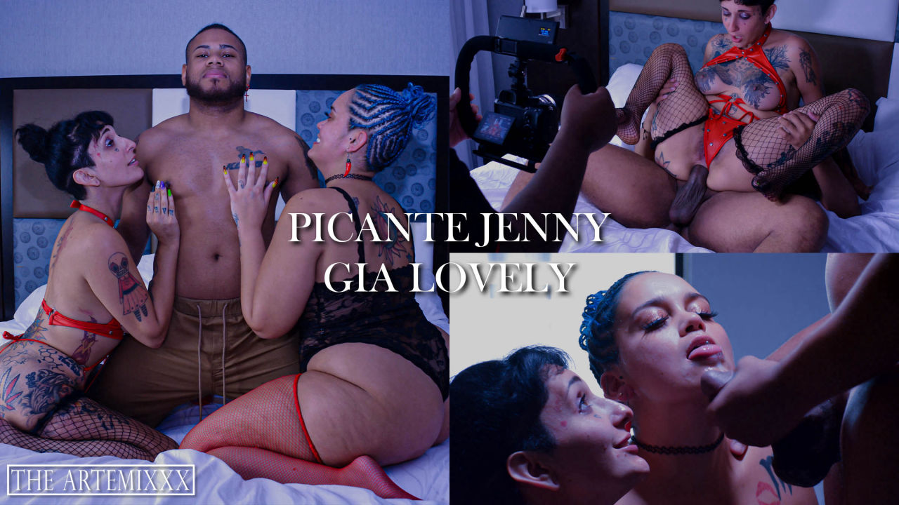 atx0039 jennygia3some player TheArtemixxx – Picante Jenny, Gia Lovely, Artemis – A True King ft Picante Jenny and Gia Lovely
