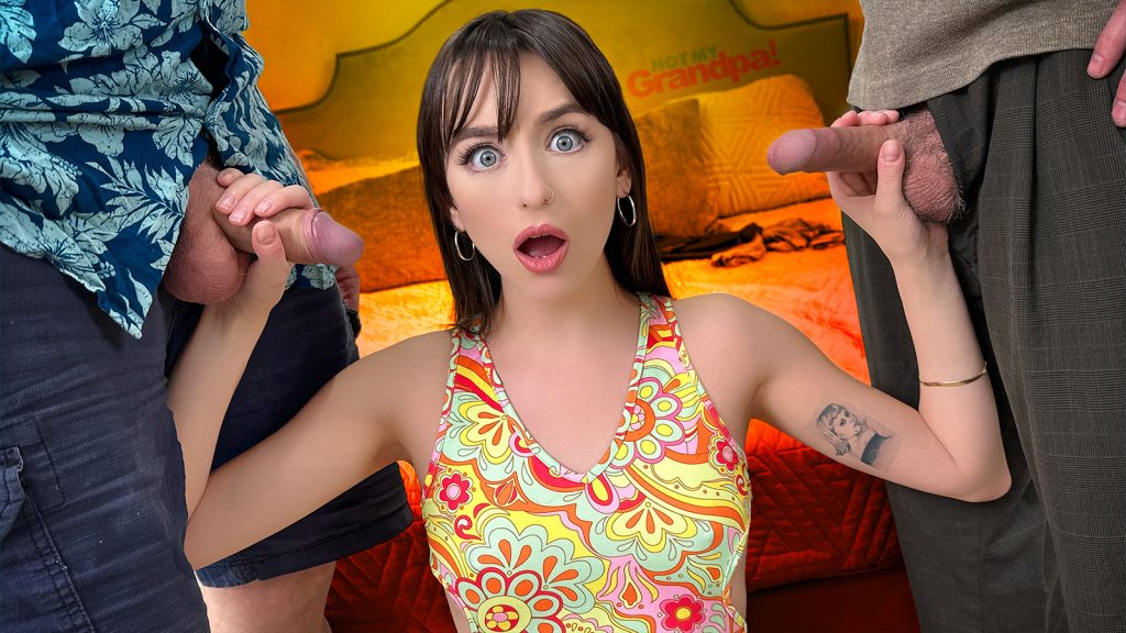 hi 25 NotMyGrandpa – Lana Smalls – Challenge Accepted! Who Will Fuck Their Step-Granddaughter First?