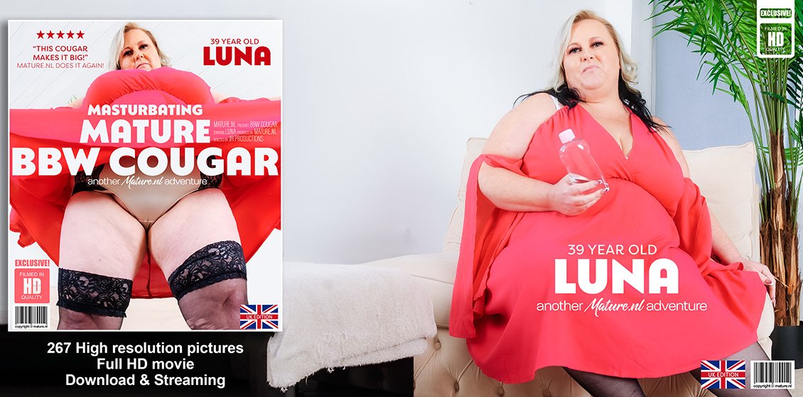 soon 26 Mature.NL – Luna – Masturbating Mature BBW Cougar