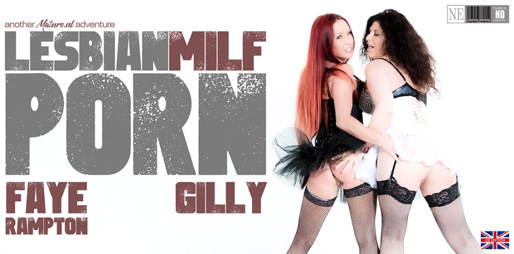 47385 0 Mature.NL – Faye Rampton, Gilly – British MILFs Gilly and Faye Rampton give us a spectacular lesbian sex adventure you never forget!