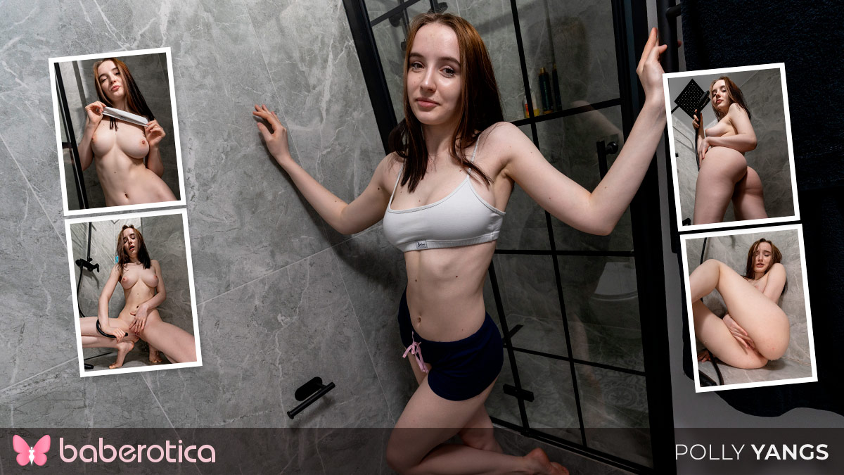 big Baberotica – Polly Yangs – Orgasmic Solo Spectacle From Polly Yangs In The Shower