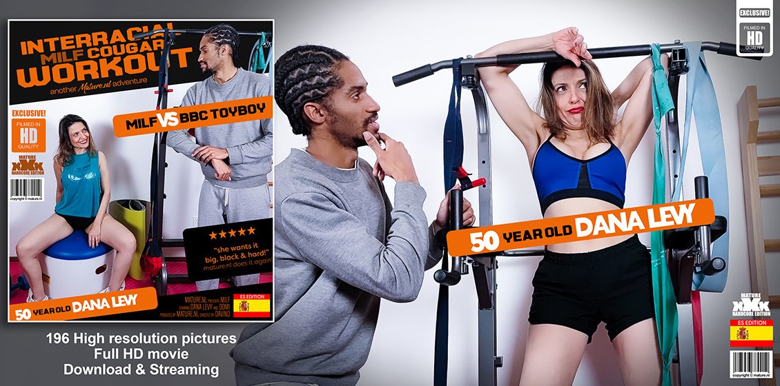 soon 33 Mature.NL – Dana Levy – Interracial MILF Cougar Workout