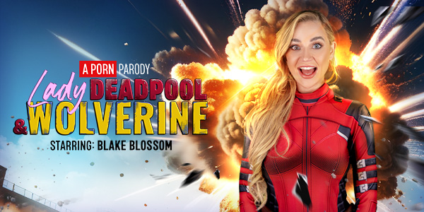 680b40d7b2e4d919136109 VRConk – Blake Blossom – Lady Deadpool and Wolverine (A Porn Parody)