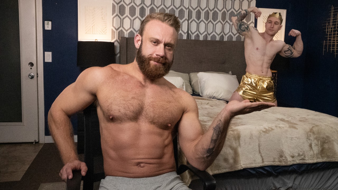 poster 01 175 Men.com – Brogan, Baxxx – Satisfying My Short King