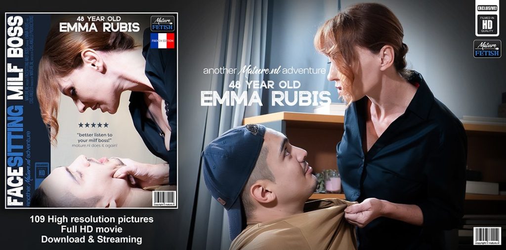 soon 46 Mature.NL – Emma Rubis – Facesitting MILF Boss